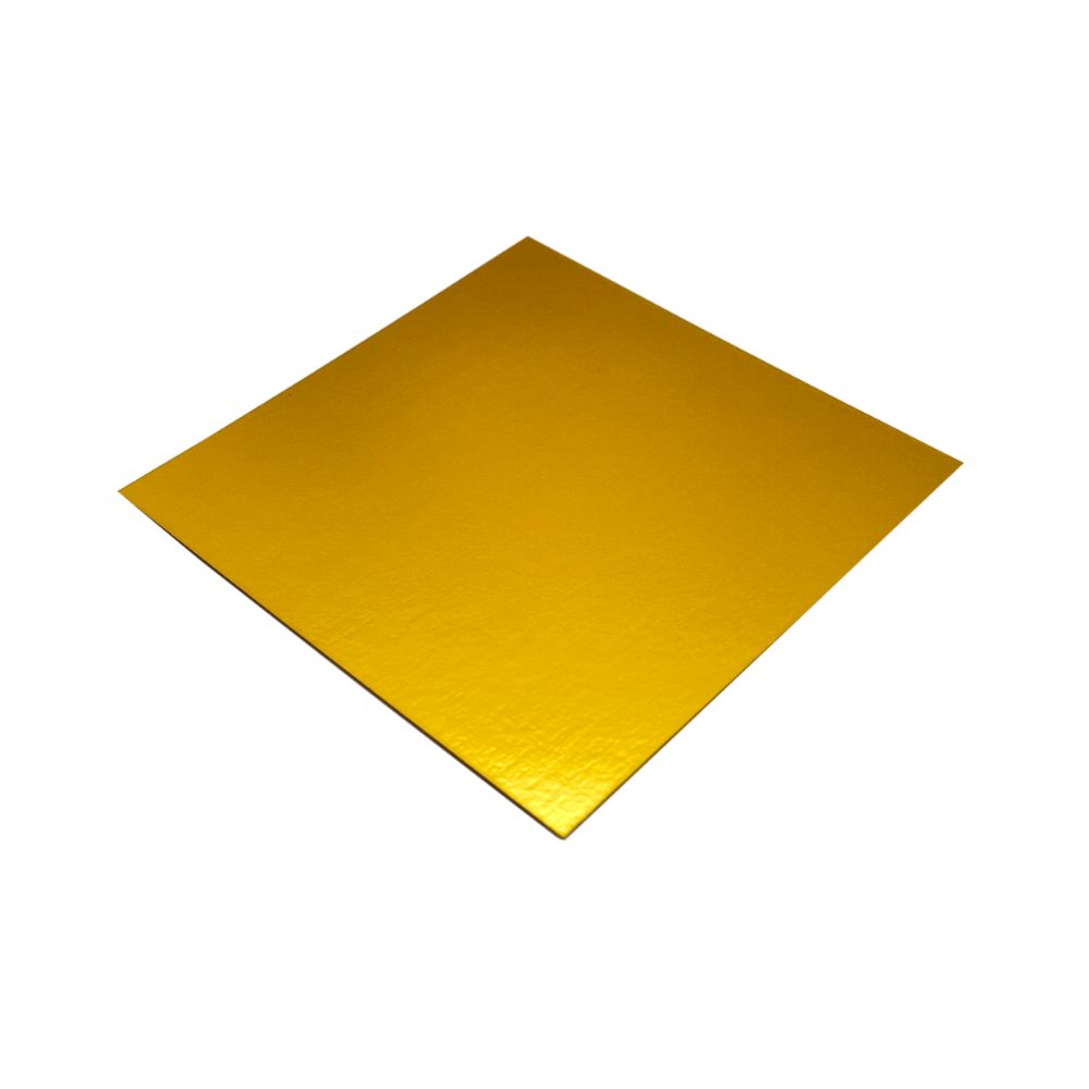 Guldplatta till pralinask 10010, 135x135 mm (50 st)