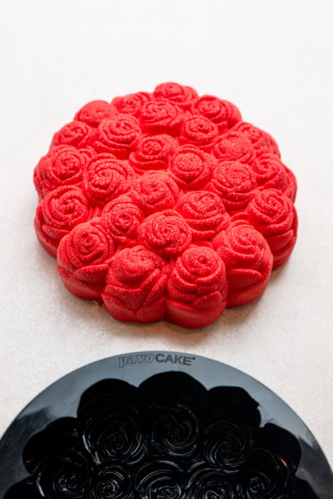 Pavoni, silikonform 3D Cake, KE093, Bouquet de Roses, d: 185 mm, h: 60 mm