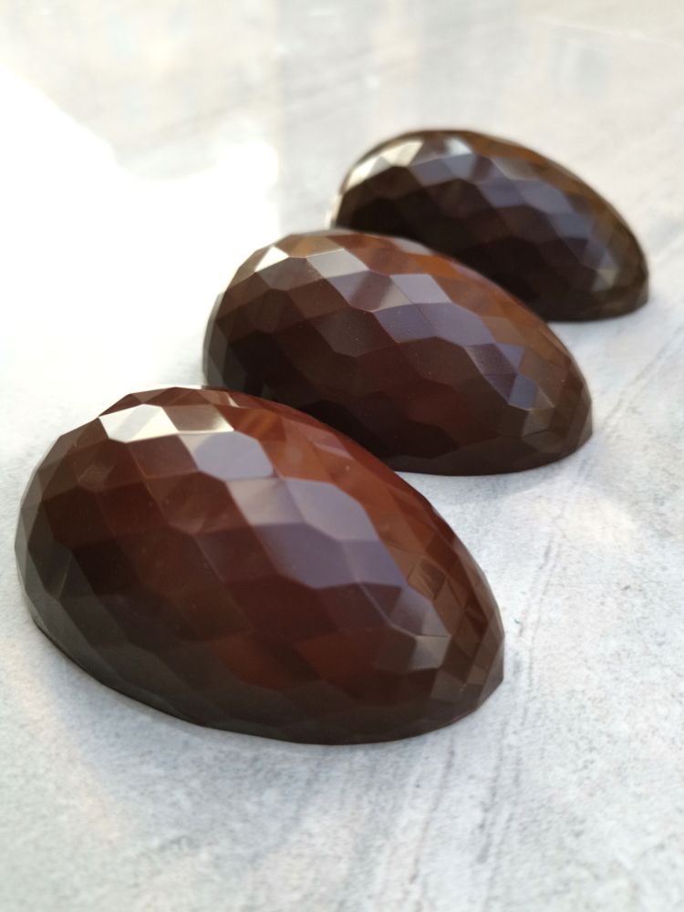 Gjutform för choklad, NO: 555, 58 g, 8 st/form