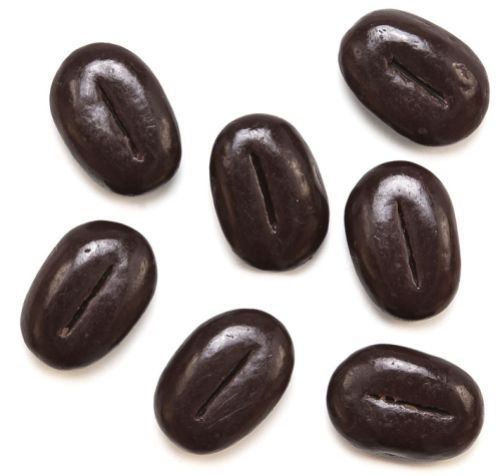 Chokladdekor, moccabönor, l: 18 mm (ca 1,1 kg)