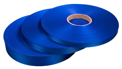 Tygband, Pacific, blå, 10 mm x 100 m