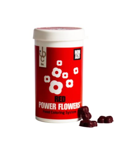 Power Flowers, röd (50 g)