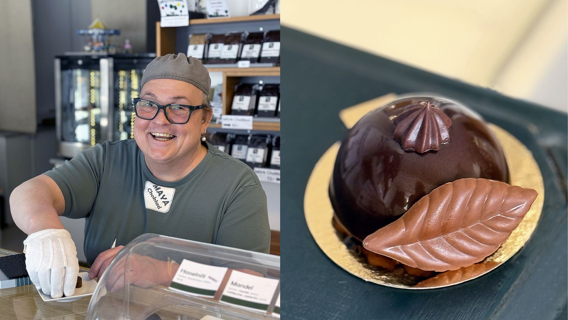 Anders Jönsson på Maya Choklad i Eslöv är Åsö-kund sedan 20 år