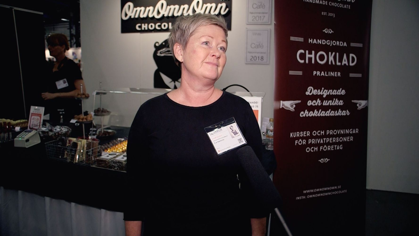 Ett kort möte med Eva på OmnOmnOmn Chocolaterie