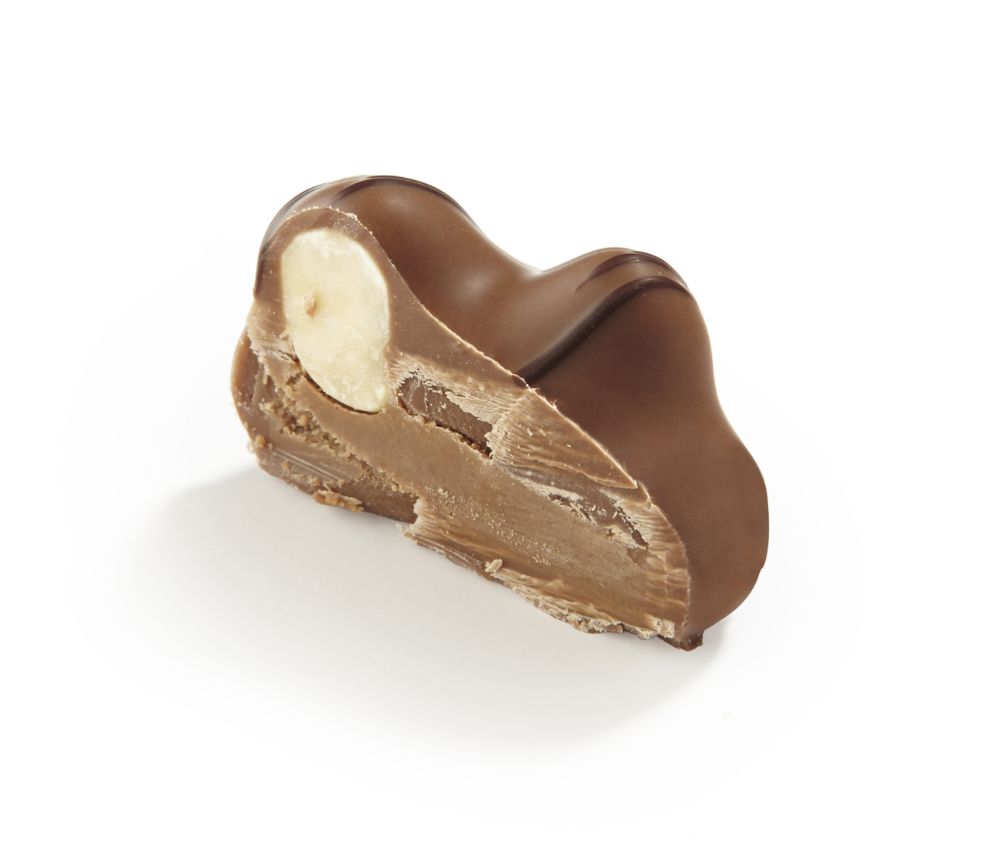 Pralin, Hazelino, 2 hela hasselnötter, 1000 g (ca 57 st)