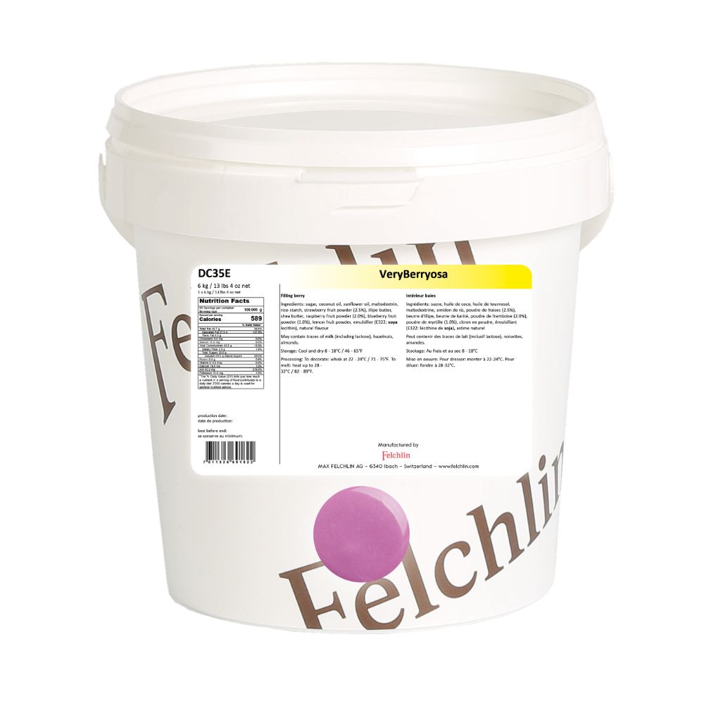 Felchlin, Veryberryosa, bärfyllning (6 kg)