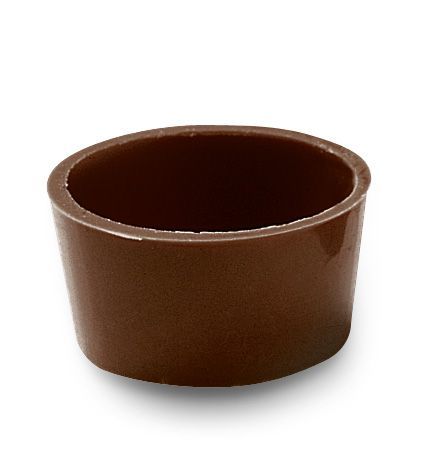 Pralinskal, runda, mörk choklad, 3 g (672 st) BF 260902