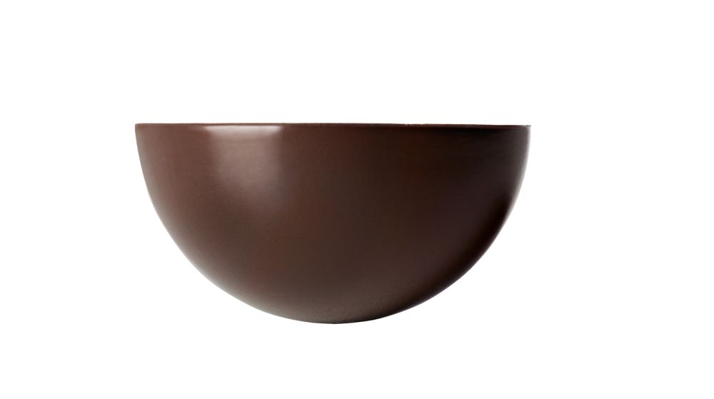 Callebaut, dessertskal, Dome, mörk choklad, d: 65 mm, h: 32,5 mm, 10 g (140 st)
