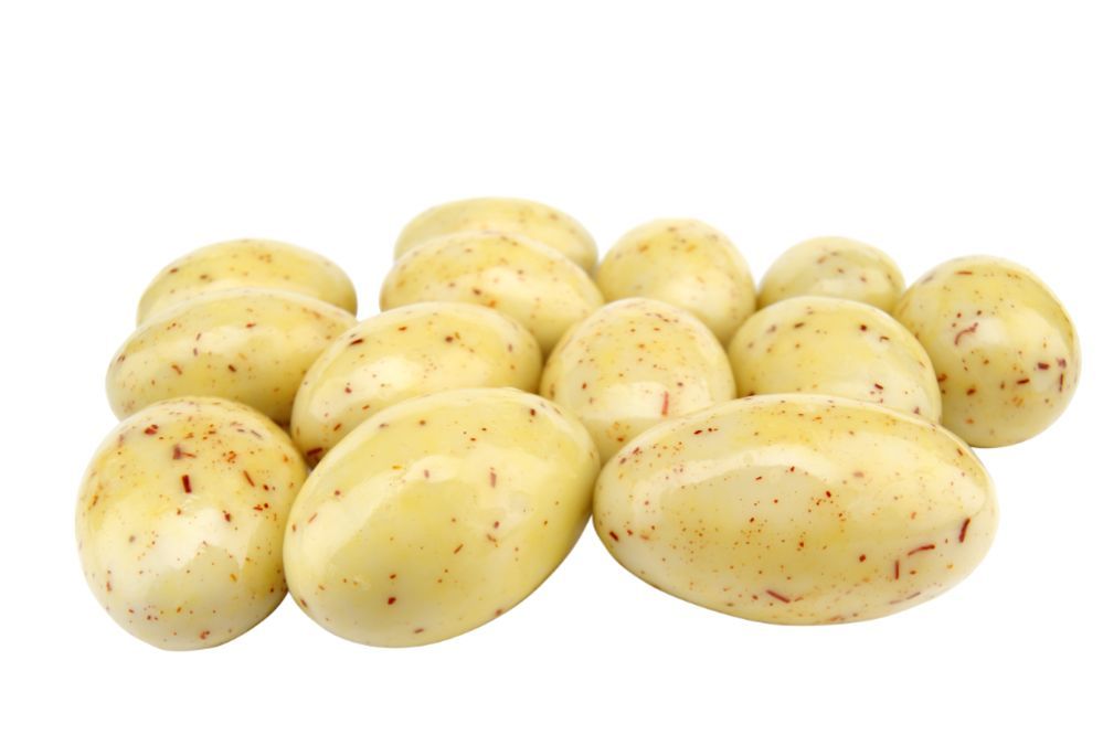 Chokladdragerade mandlar, saffran (3,8 kg) BF 261005