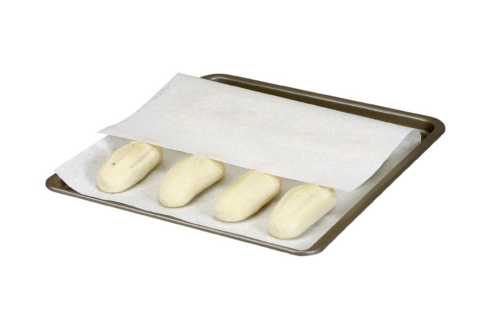 Bakfolie av PTFE-belagt glasfibertyg - 445 g/m², 360 mm x 560 mm, 12,5 kg