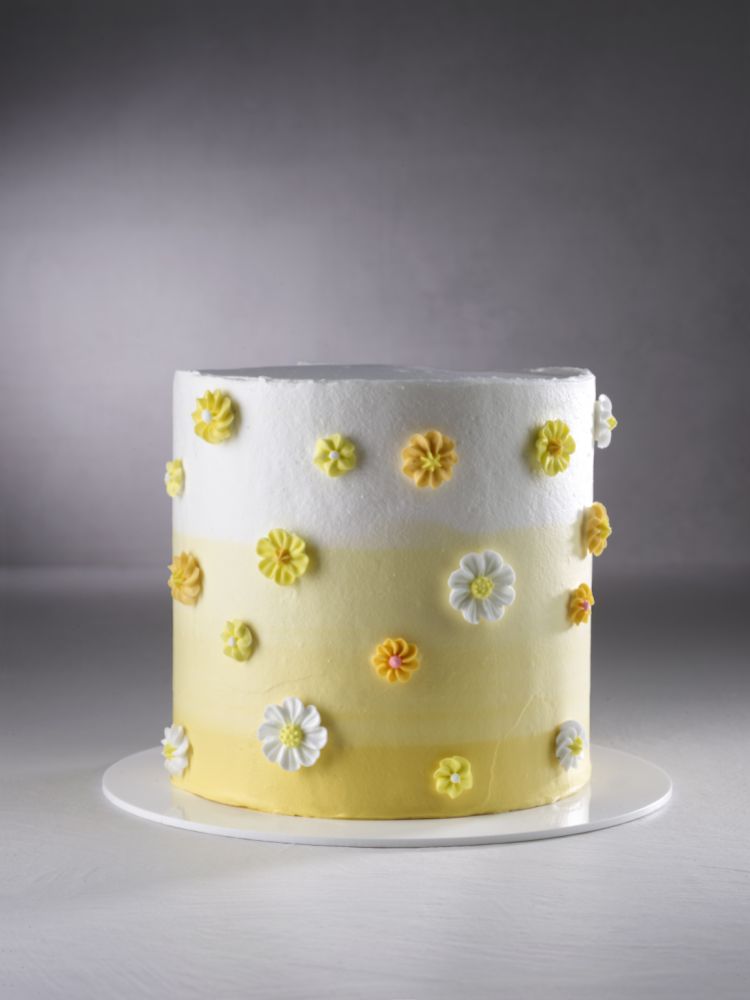 Kristyrblommor, gul, d: 5, 10, 20 mm (260 st)