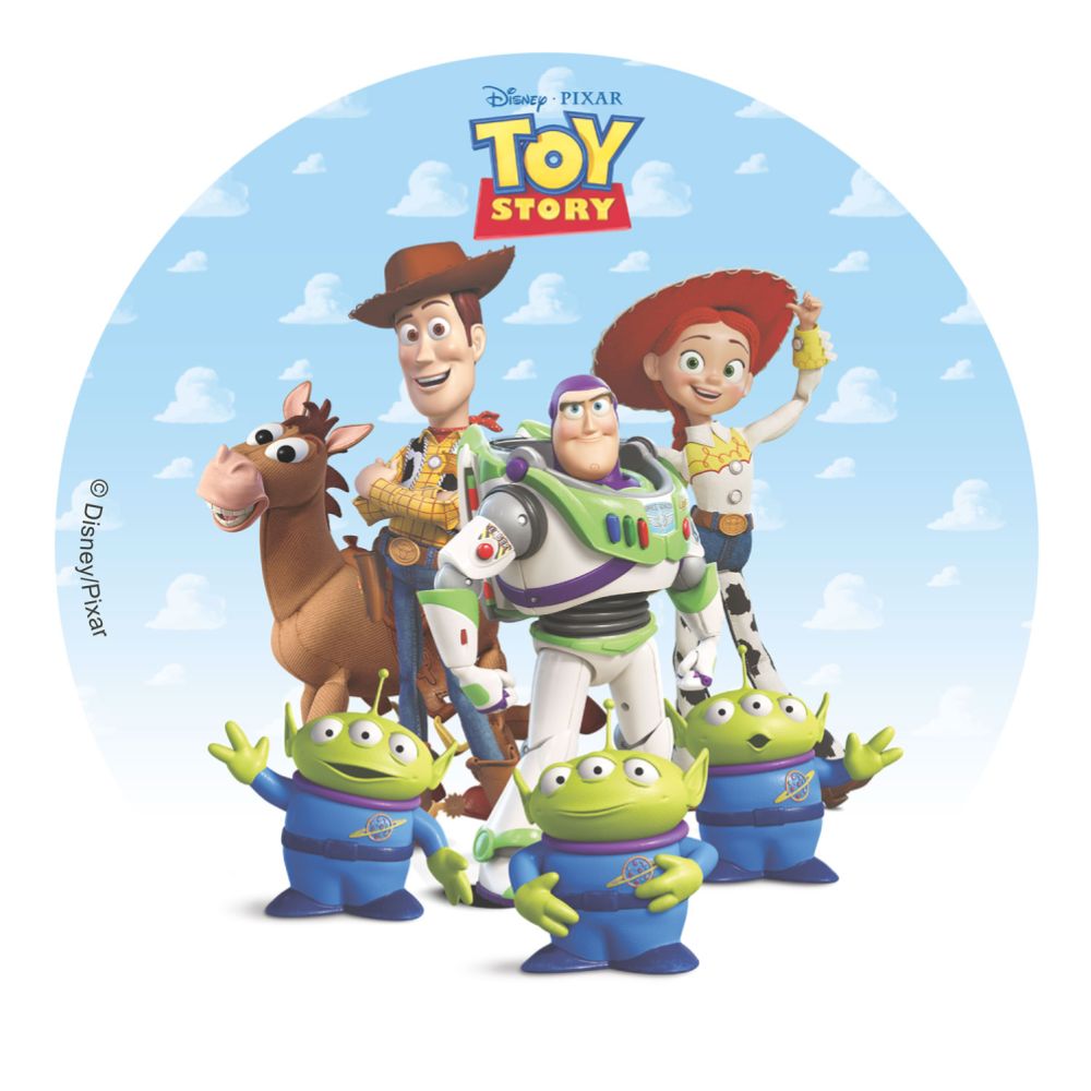Oblat, Toy Story, d: 200 mm (6 st)