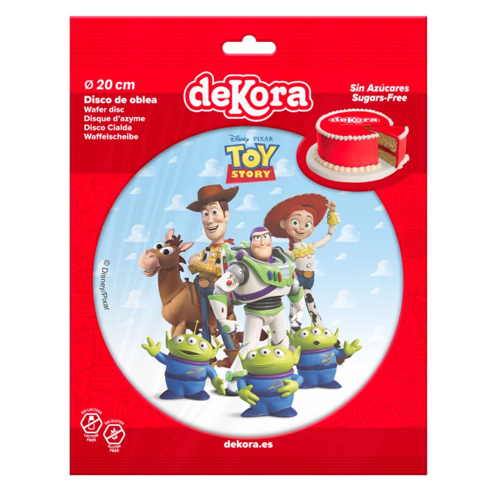 Oblat, Toy Story, d: 200 mm (6 st)
