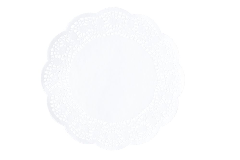 Tårtpapper, runda, Ø 420 mm, 100 st