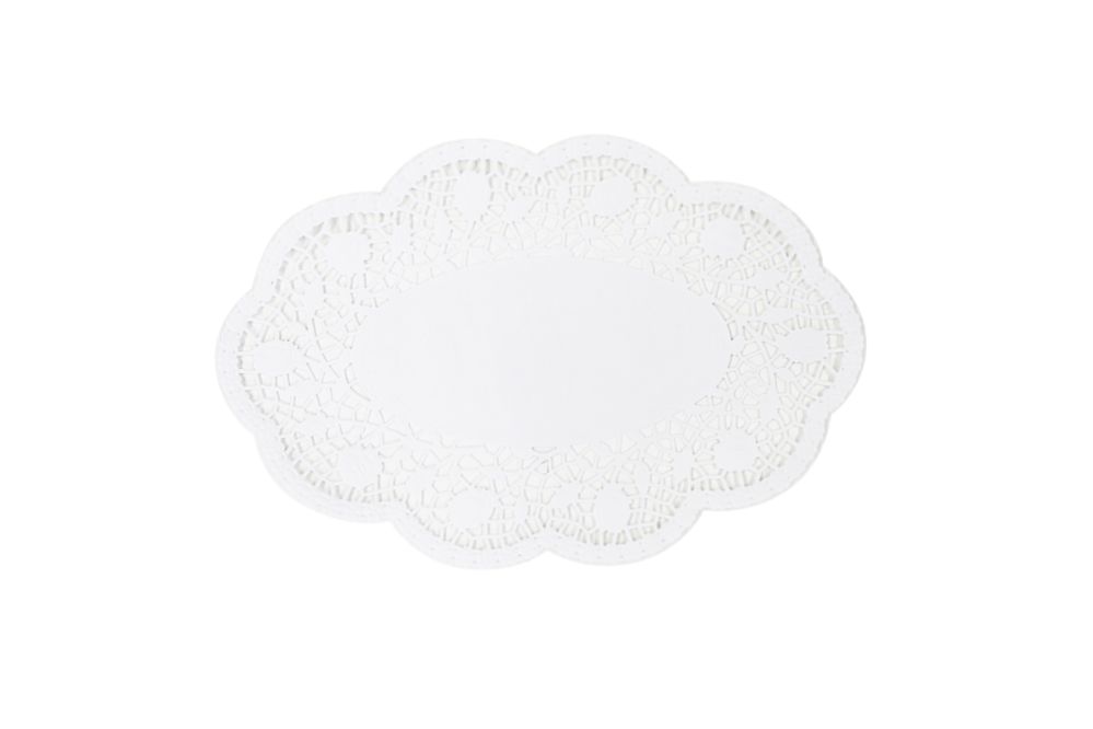 Tårtpapper, ovala, 210 x 320 mm, 250 st