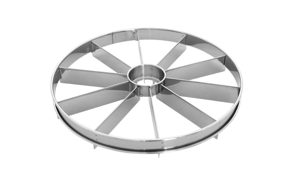 Pajmarkör enkel, rostfritt stål, storlek 10