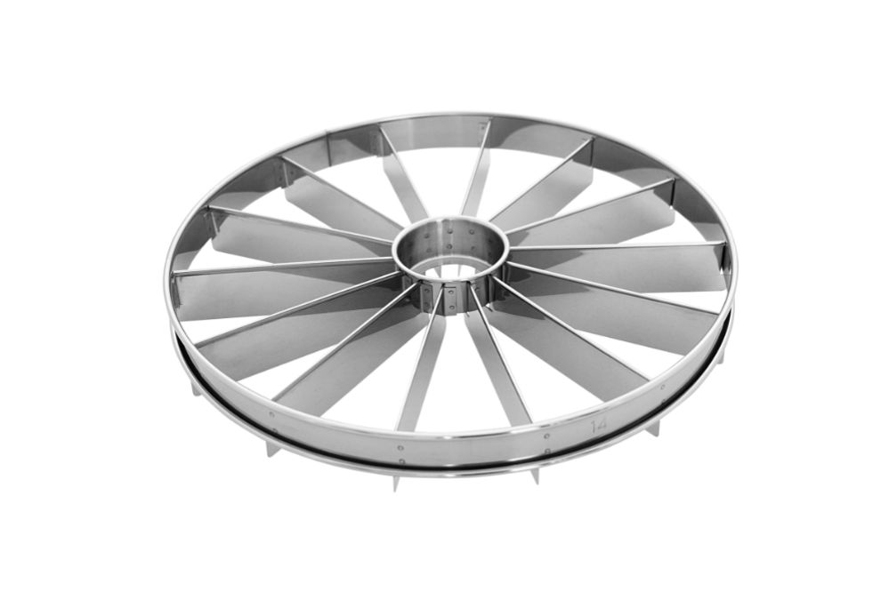 Pajmarkör enkel, rostfritt stål, storlek 14