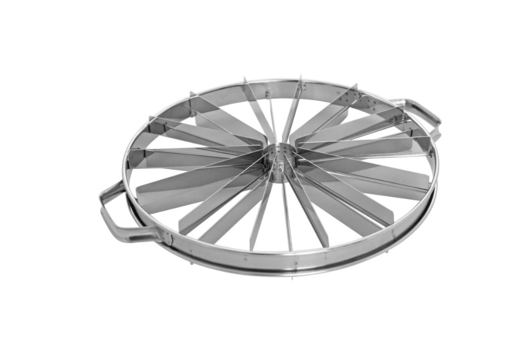 Pajmarkör dubbel, rostfritt stål, storlek 10/14