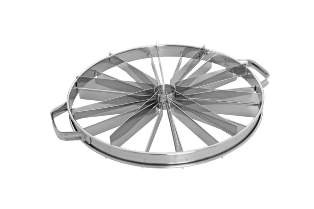 Pajmarkör dubbel, rostfritt stål, storlek 10/16