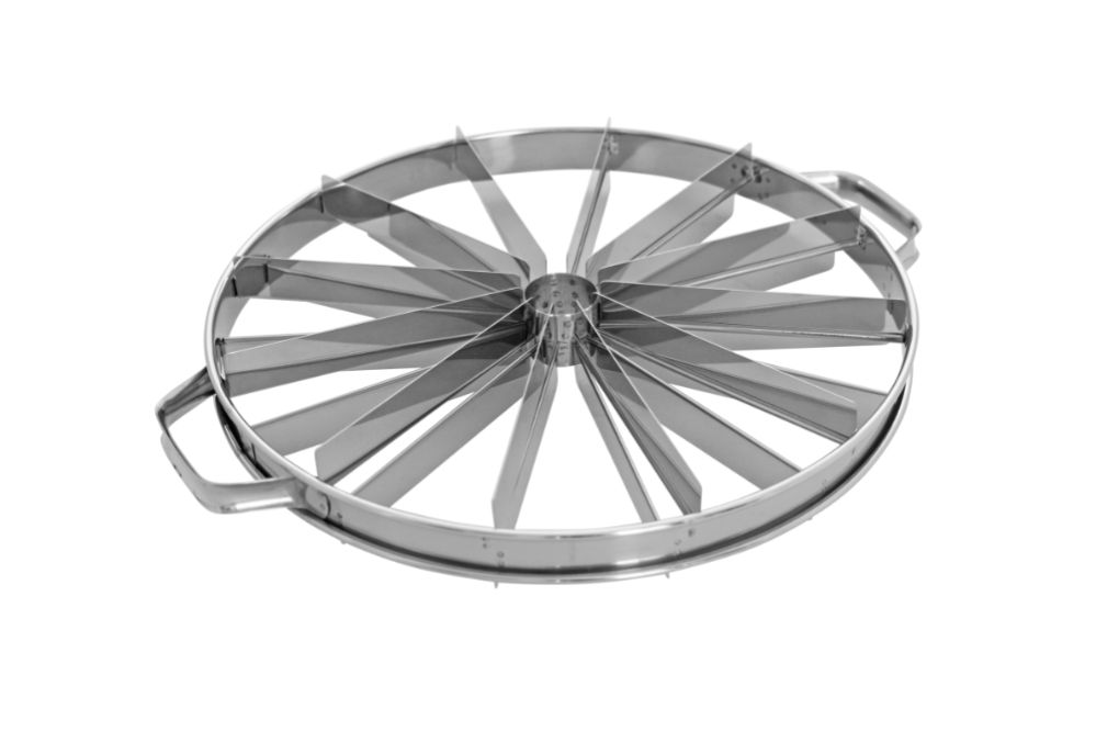 Pajmarkör dubbel, rostfritt stål, storlek 12/14