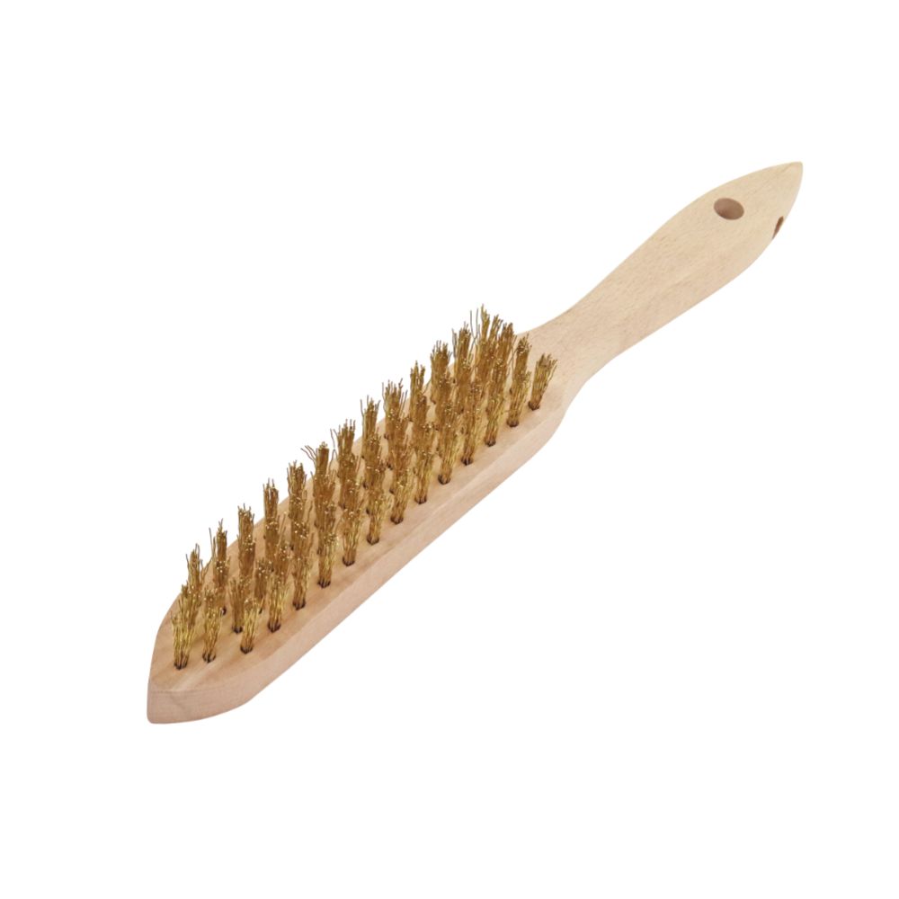Rengöringsborste mässingstråd, 285 mm