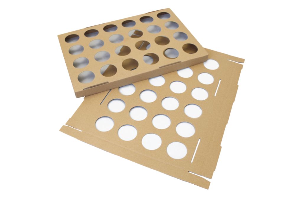 Muffinplåtar “Tulip”, 580 x 390 x 35 mm, 42 st