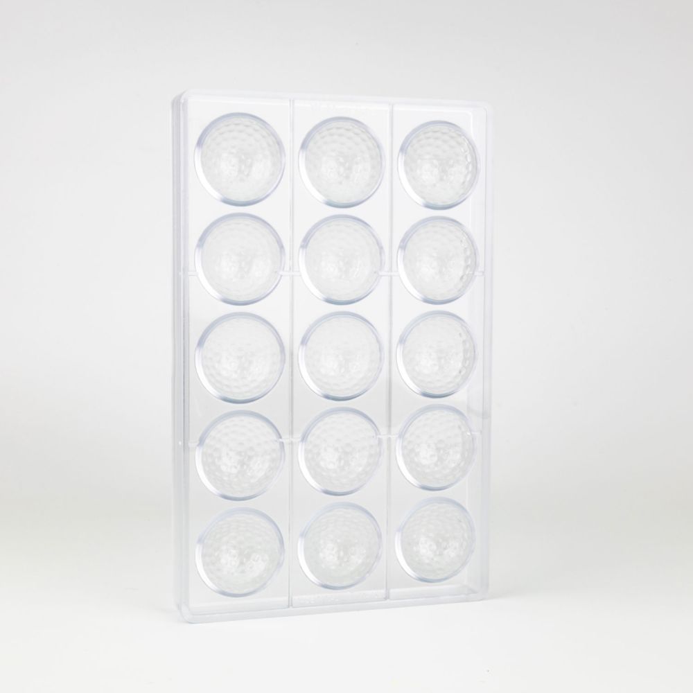 Pralinform, golfboll, 22 g, 15 st/form