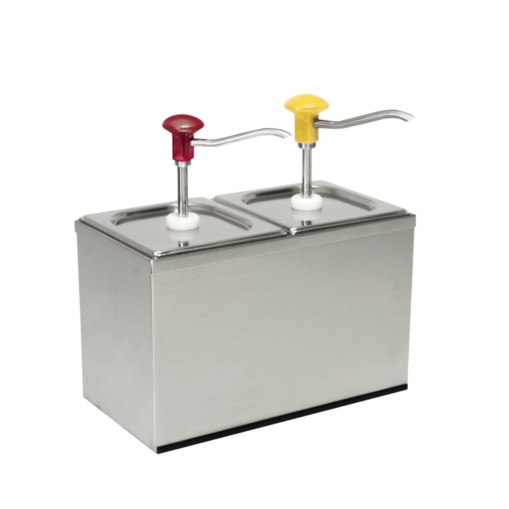 Pumpdispenser, 2 x 3 l - 340 x 185 x 350 mm