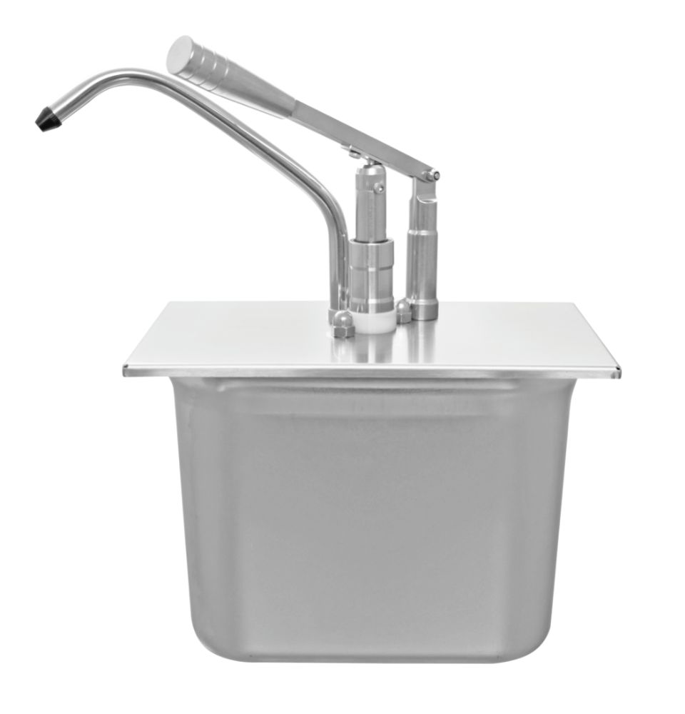 Såsdispenser med hävarm, GN 1/4 - 200 mm