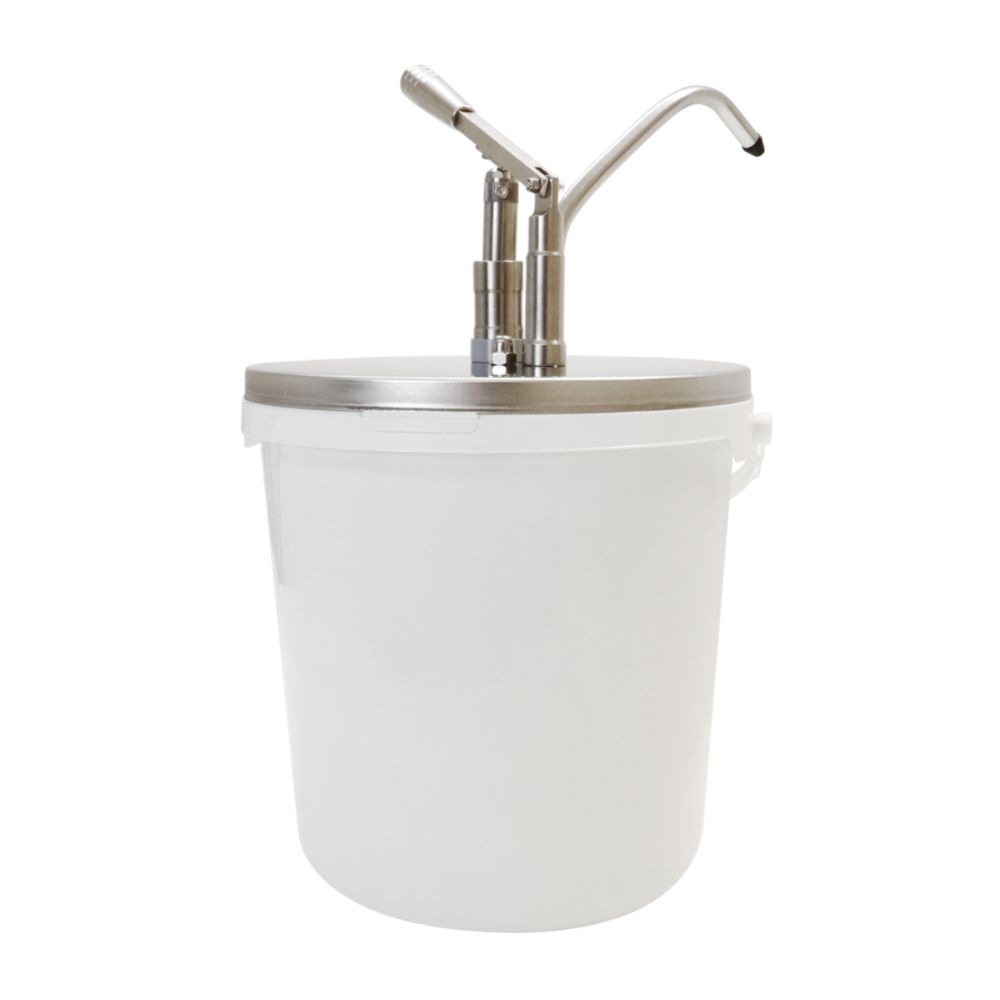 Såsdispenser med hävarm, 10,0 l / 430 mm x Ø 265 mm / 40 ml