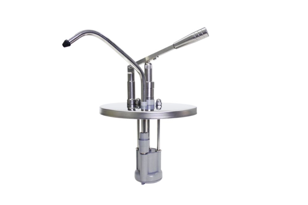 Såsdispenser med hävarm, 5,0 l / 380 mm x Ø 220 mm / 40 ml