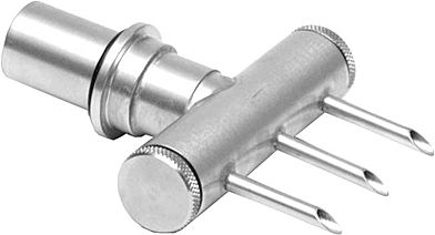 Munstycke trippel enkel, 4,8 x 3   -  25 mm