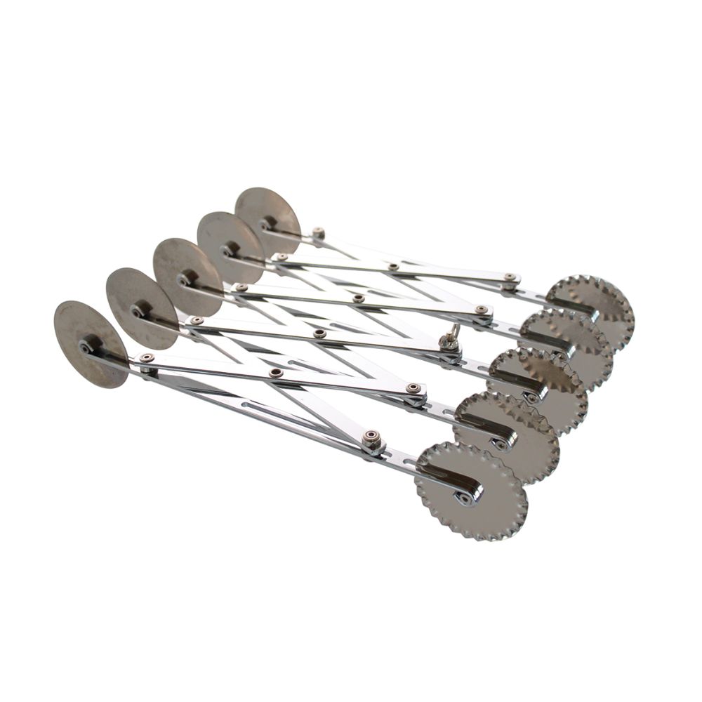 Expanderbara degskärare, 5 tandade och släta hjul