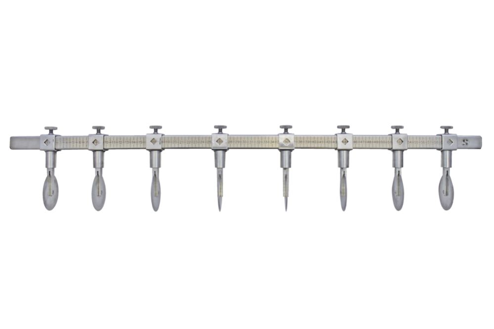 Degskärare, 8 släta hjul