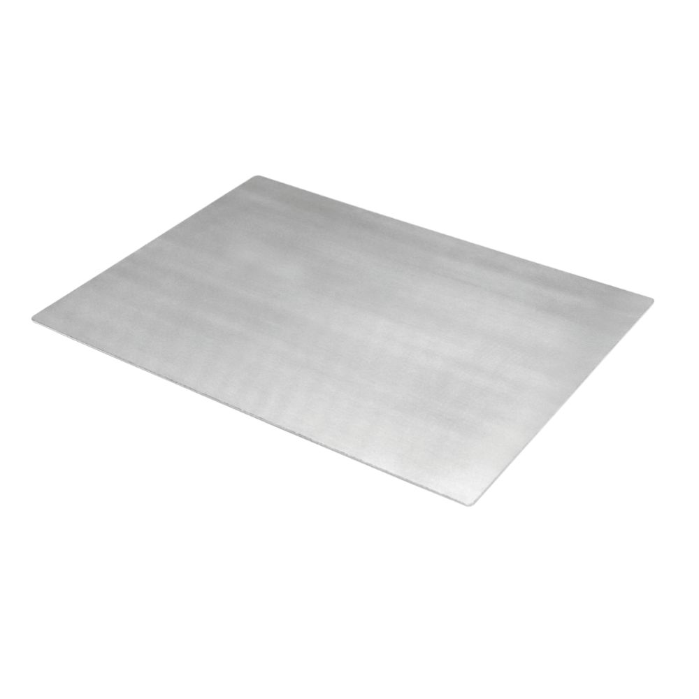 Exponeringsbricka, silver, 420 x 320 x 1,5 mm