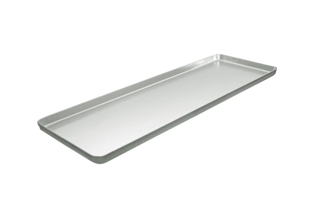 Exponeringsbricka, silver, 200 x 600 x 20 mm