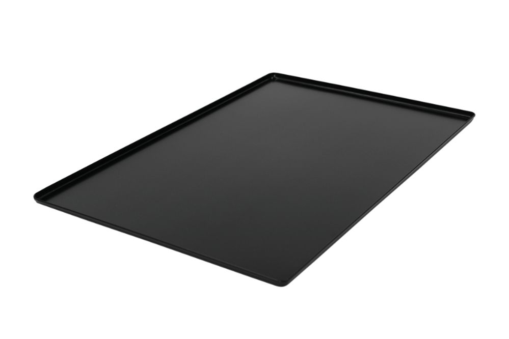 Exponeringsbricka, svart, 600 x 400 x 10 mm