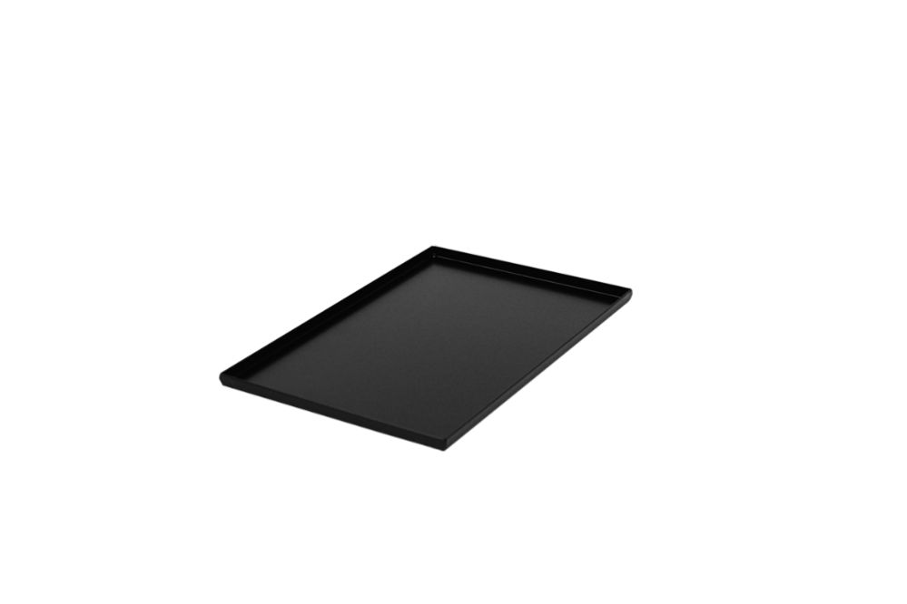 Exponeringsbricka, svart, 300 x 200 x 10 mm