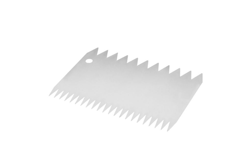 Skrapa i rostfritt stål, rektangulär, 110 x 75 mm