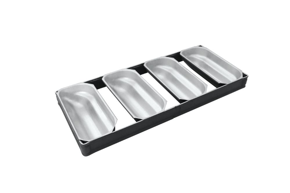 Christstollenform, 230 x 100 x 70 mm