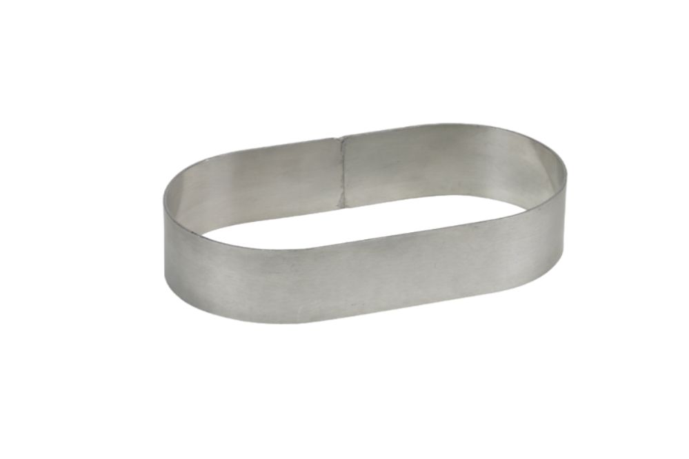 Tartform, oval, 235 x 105 x 40 mm