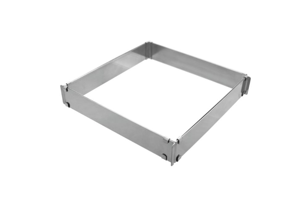 Tårtform, rektangulär, justerbar, 300 x 300 - 570 x 560 mm