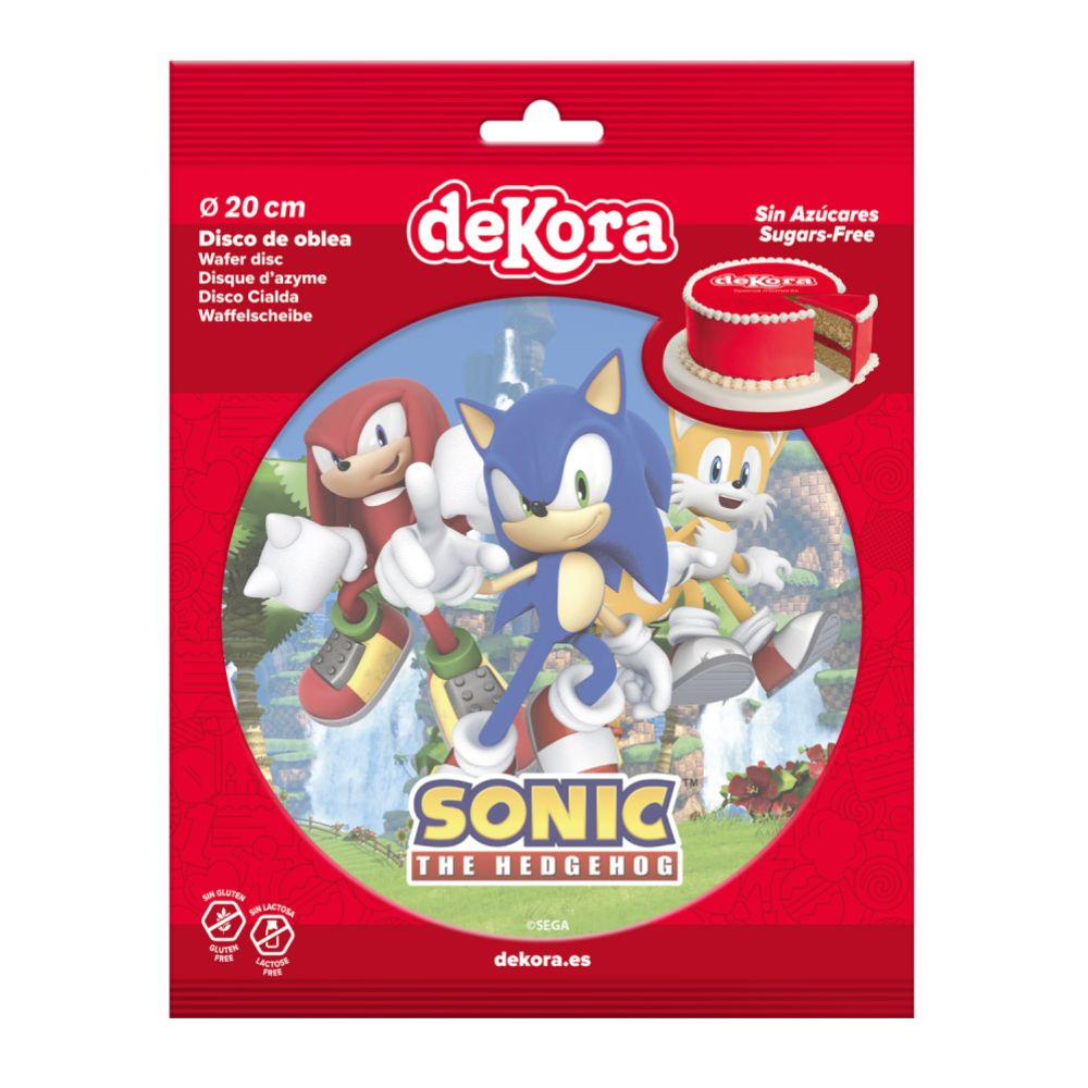 Oblat, Sonic, d: 200 mm (6 st)