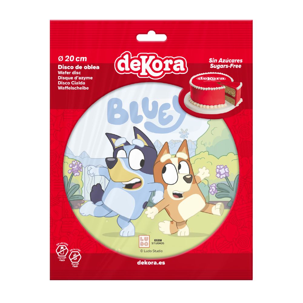 Oblat, Bluey, d: 200 mm (6 st)