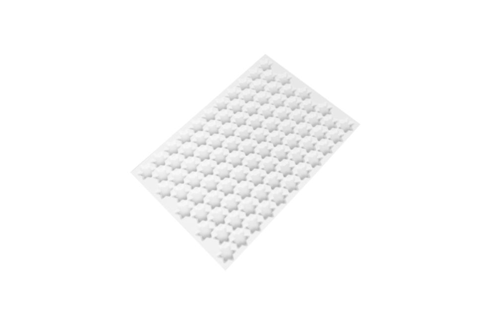 Utskärningsplåt nr. 4A, stjärna, 580 x 390 mm