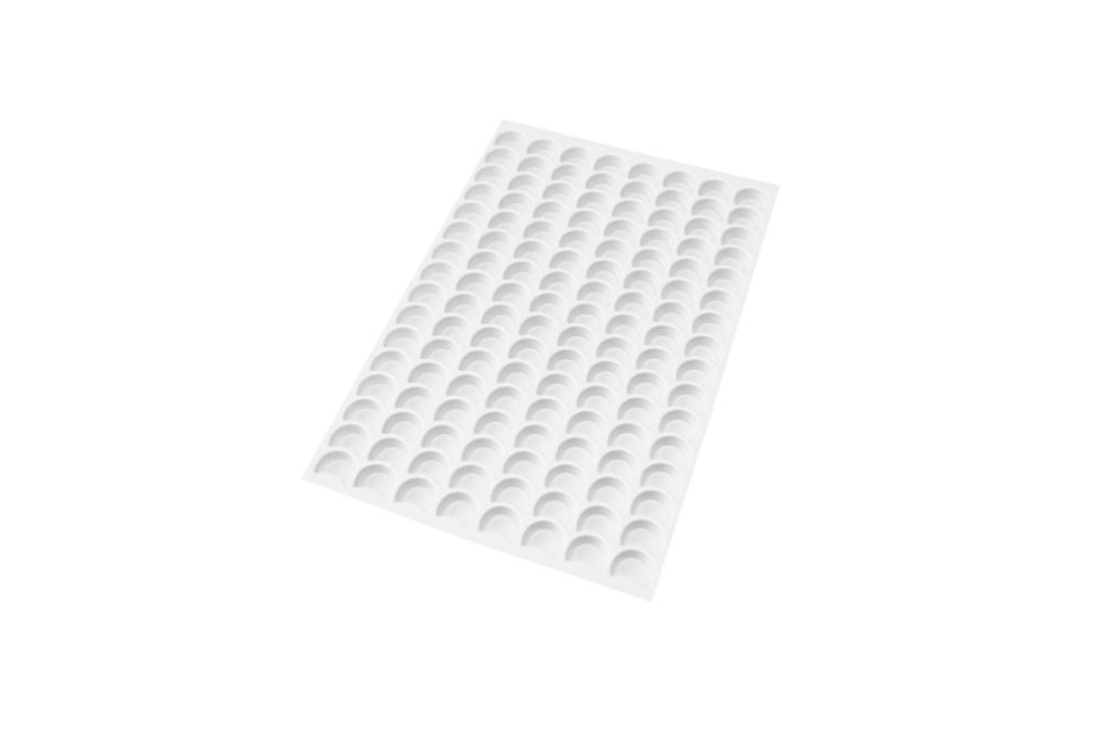 Utskärningsplåt nr. 7A, halvmåne, 580 x 390 mm