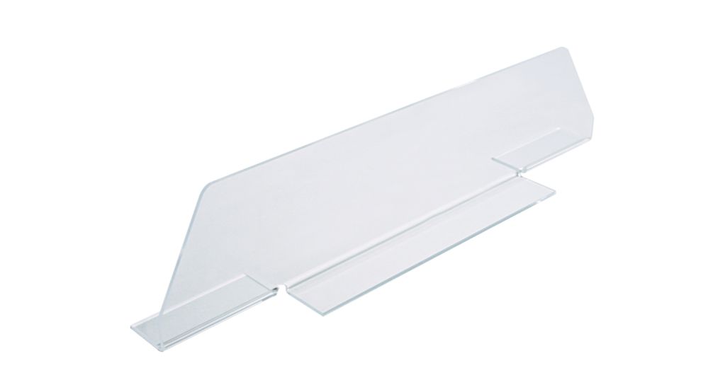 Avdelare i akryl, 700 x 170 mm
