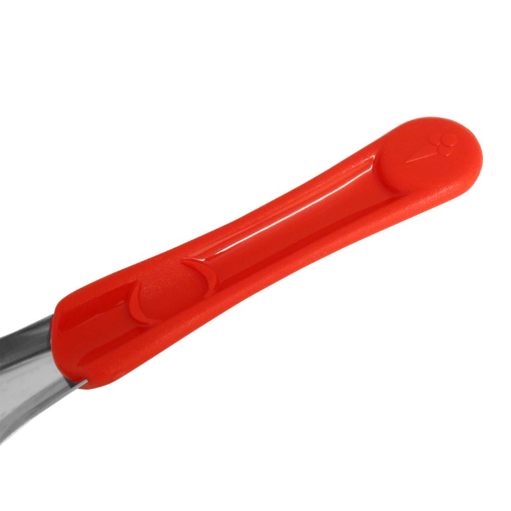 Glasspatel – rött handtag, 260 mm