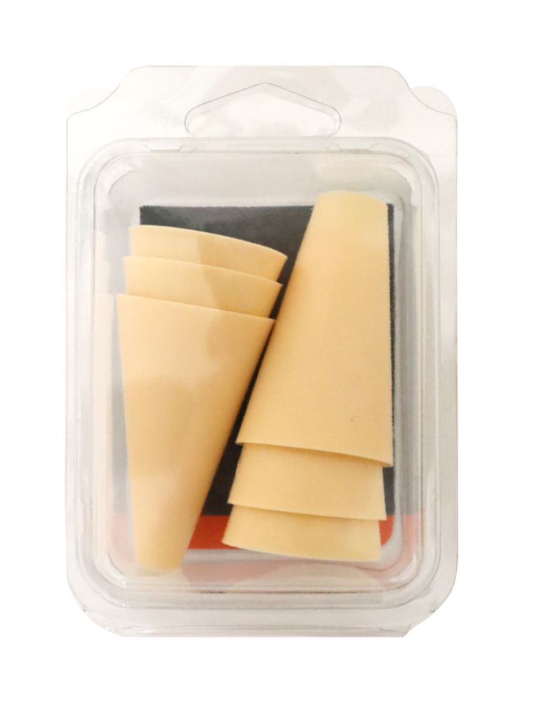 Set med slätta tyllar, Ø 5,7,9,11,13,15 mm, 1 set