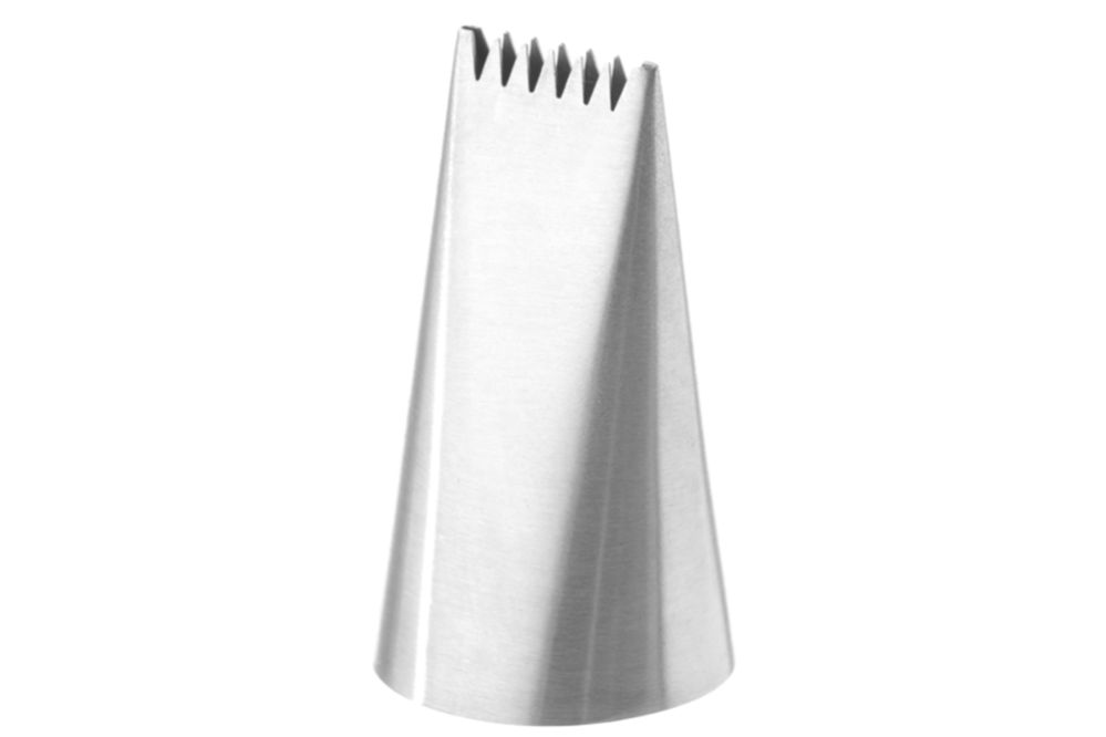 Dekorationstyll – Öppen stjärnbandsform, 3,75 x 18 mm